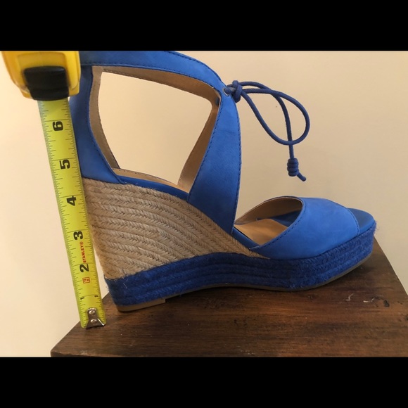 Lucky Brand Blue wedges - Picture 6 of 6